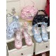 Mademoiselle Pearl Bow Rabbit Shoes(Reservation/4 Colours/Full Payment Without Shipping)